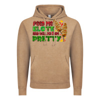Vintage Coffee feed me elote and tell me i am pretty Vintage Hoodie - AdoDesignShop
