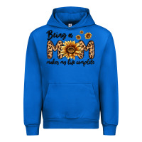 Cobalt being a mom makes my life complete Urban Hoodie - MaliasSmallBusiness
