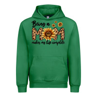 Emerald being a mom makes my life complete Urban Hoodie - MaliasSmallBusiness