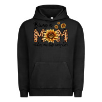 Pigment Black being a mom makes my life complete Urban Hoodie - MaliasSmallBusiness