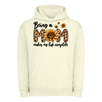 Pigment Pistachio being a mom makes my life complete Urban Hoodie - MaliasSmallBusiness