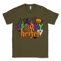 Army Green spooky heifer Classic Tee - Zillion Design Studio