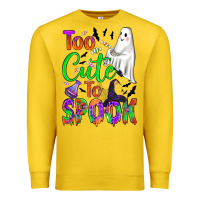 Lemon too cute to spook Premium Sweatshirt - BundleAndBundleShop