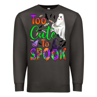 Smoke too cute to spook Premium Sweatshirt - BundleAndBundleShop