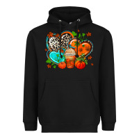 Black western leopard  fall   hearts Heavyweight Hoodie - AdoDesignShop