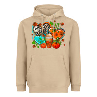 Mushroom western leopard  fall   hearts Heavyweight Hoodie - AdoDesignShop