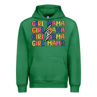Emerald girl mama lightning bolt Urban Hoodie - MaliasSmallBusiness