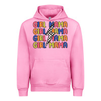 Fuchsia Pink girl mama lightning bolt Urban Hoodie - MaliasSmallBusiness