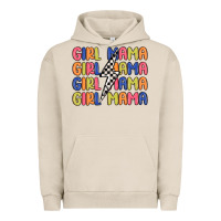 Pigment French Oak girl mama lightning bolt Urban Hoodie - MaliasSmallBusiness