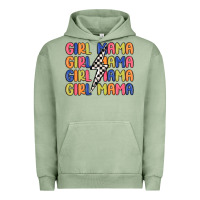 Pigment Oil Green girl mama lightning bolt Urban Hoodie - MaliasSmallBusiness
