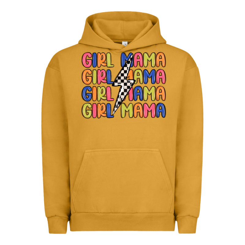 Girl Mama Lightning Bolt Urban Hoodie by MaliasSmallBusiness | Teevron