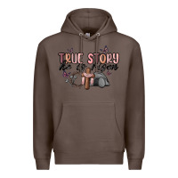 Coffee true story he is risen Premium Hoodie - MaliasSmallBusiness