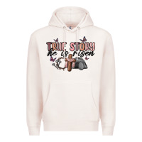 Pale Pink true story he is risen Premium Hoodie - MaliasSmallBusiness