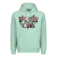 Seafoam true story he is risen Premium Hoodie - MaliasSmallBusiness