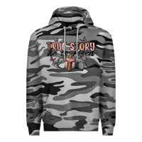 Slate Camo true story he is risen Premium Hoodie - MaliasSmallBusiness