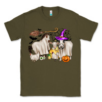 Army Green halloween farm animals Classic Tee - Zillion Design Studio