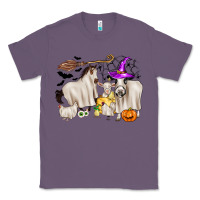 Lavender halloween farm animals Classic Tee - Zillion Design Studio