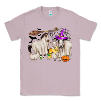 Lilac halloween farm animals Classic Tee - Zillion Design Studio