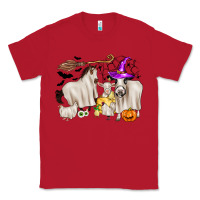 Red halloween farm animals Classic Tee - Zillion Design Studio