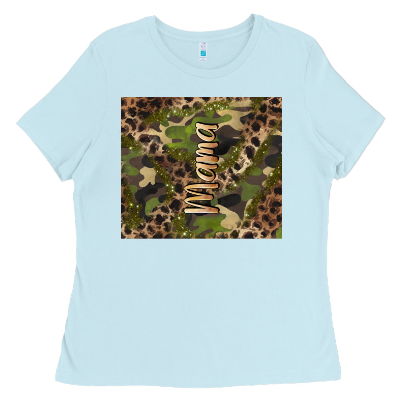 Camouflage Mama Ladies Tee by BarkalooDesign | Teevron