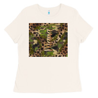 Bone camouflage mama Ladies Tee - BarkalooDesign