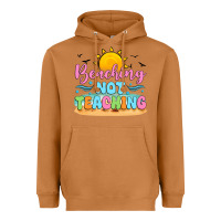 Meerkat beaching not teaching black back Heavyweight Hoodie - JahusDesignShop