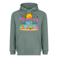 Sage beaching not teaching black back Heavyweight Hoodie - JahusDesignShop
