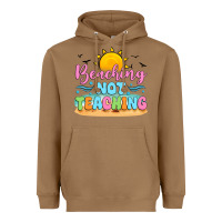 Toasted Coconut beaching not teaching black back Heavyweight Hoodie - JahusDesignShop