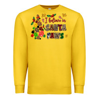 Lemon i believe in santa paws Premium Sweatshirt - AdoDesignShop