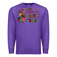 Purple i believe in santa paws Premium Sweatshirt - AdoDesignShop