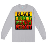 Moon Dust black history month periodt Long Sleeve Tee - Zillion Design Studio
