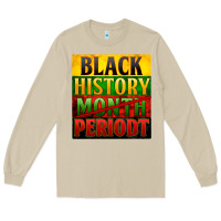 Mushroom black history month periodt Long Sleeve Tee - Zillion Design Studio