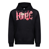 Black breast cancer awareness hope Urban Hoodie - MaliasSmallBusiness