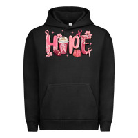 Pigment Black breast cancer awareness hope Urban Hoodie - MaliasSmallBusiness