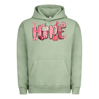 Pigment Oil Green breast cancer awareness hope Urban Hoodie - MaliasSmallBusiness