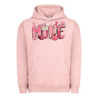 Pigment Salmon breast cancer awareness hope Urban Hoodie - MaliasSmallBusiness