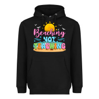 Black beaching not teaching Heavyweight Hoodie - JahusDesignShop