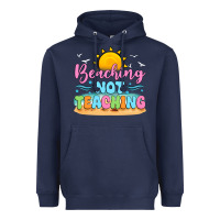 Navy beaching not teaching Heavyweight Hoodie - JahusDesignShop