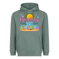 Sage beaching not teaching Heavyweight Hoodie - JahusDesignShop