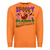 Carrot spooky teacher Premium Sweatshirt - BundleAndBundleShop