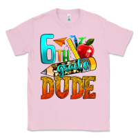 Bubblegum Pink 6th grade dude Classic Tee - texasbilliewilder