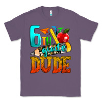 Lavender 6th grade dude Classic Tee - texasbilliewilder