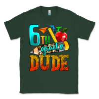 Sports Green 6th grade dude Classic Tee - texasbilliewilder