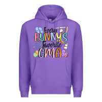 Purple every bunnys favorite cma Premium Hoodie - MaliasSmallBusiness