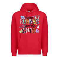 Red every bunnys favorite cma Premium Hoodie - MaliasSmallBusiness
