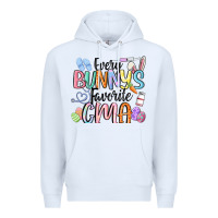 White every bunnys favorite cma Premium Hoodie - MaliasSmallBusiness