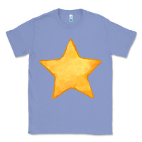 Colony Blue yellow star Classic Tee - FaDigitalArtStudio