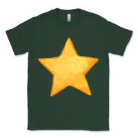 Sports Green yellow star Classic Tee - FaDigitalArtStudio