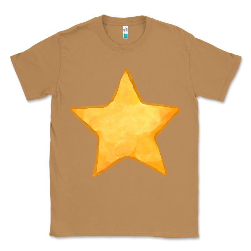 Yellow Star Classic Tee by FaDigitalArtStudio | Teevron