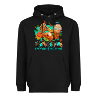 Black thanksgiving calories dont count Heavyweight Hoodie - AdoDesignShop